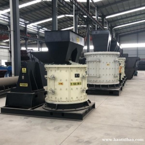 大型石英石立轴式破碎机干湿两用无堵塞 搅拌站用复合数控立轴制砂机