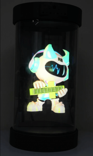 全息新款产品-虚拟全息人 迎宾数字人讲解员展示设备