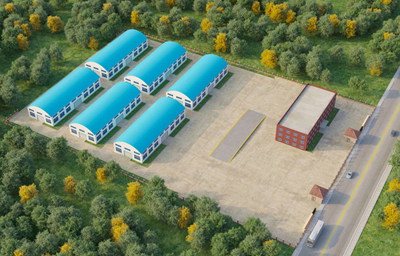 盐城效果图制作_建筑景观绿化_工装室内空间效果图渲染