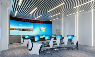 东莞监控室调度中心|多功能厅|会议室效果图设计制作