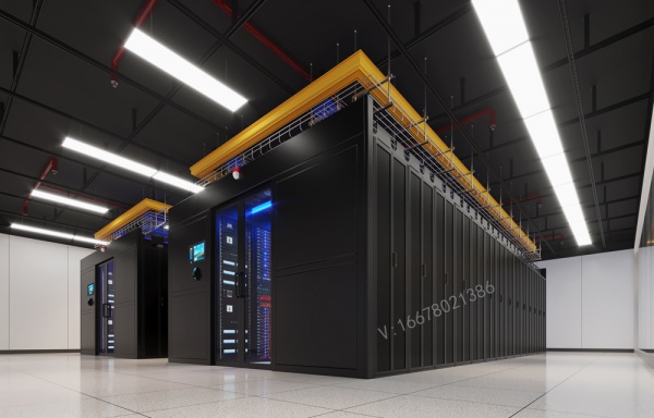 常州微模块冷通道效果图制作|室内立体户型图渲染