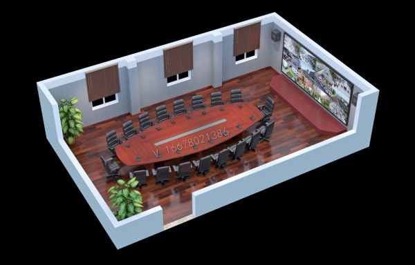 赣州效果图设计|中控室拼接屏|调度室|室内外效果图制作