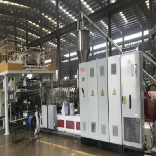 SPC地板设备在线复膜自动化生产线博宇