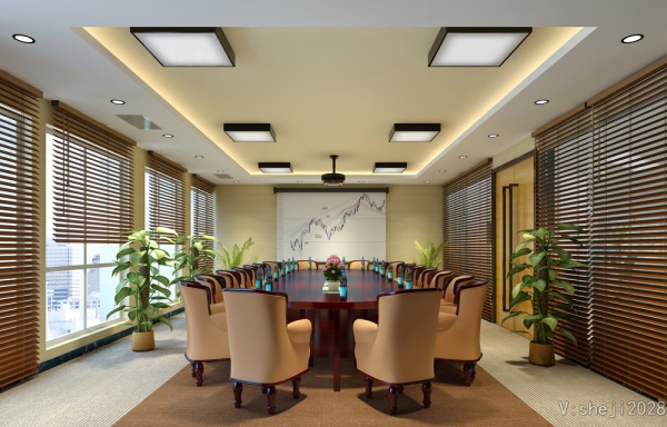 无锡效果图制作|学术报告厅|教室|洽谈室会客厅效果图出图